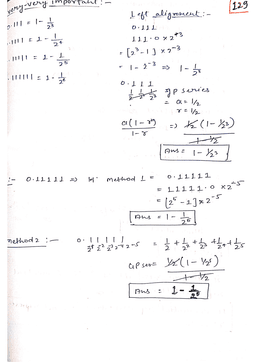 Computer Organisation and Architecture (Floating point representation )