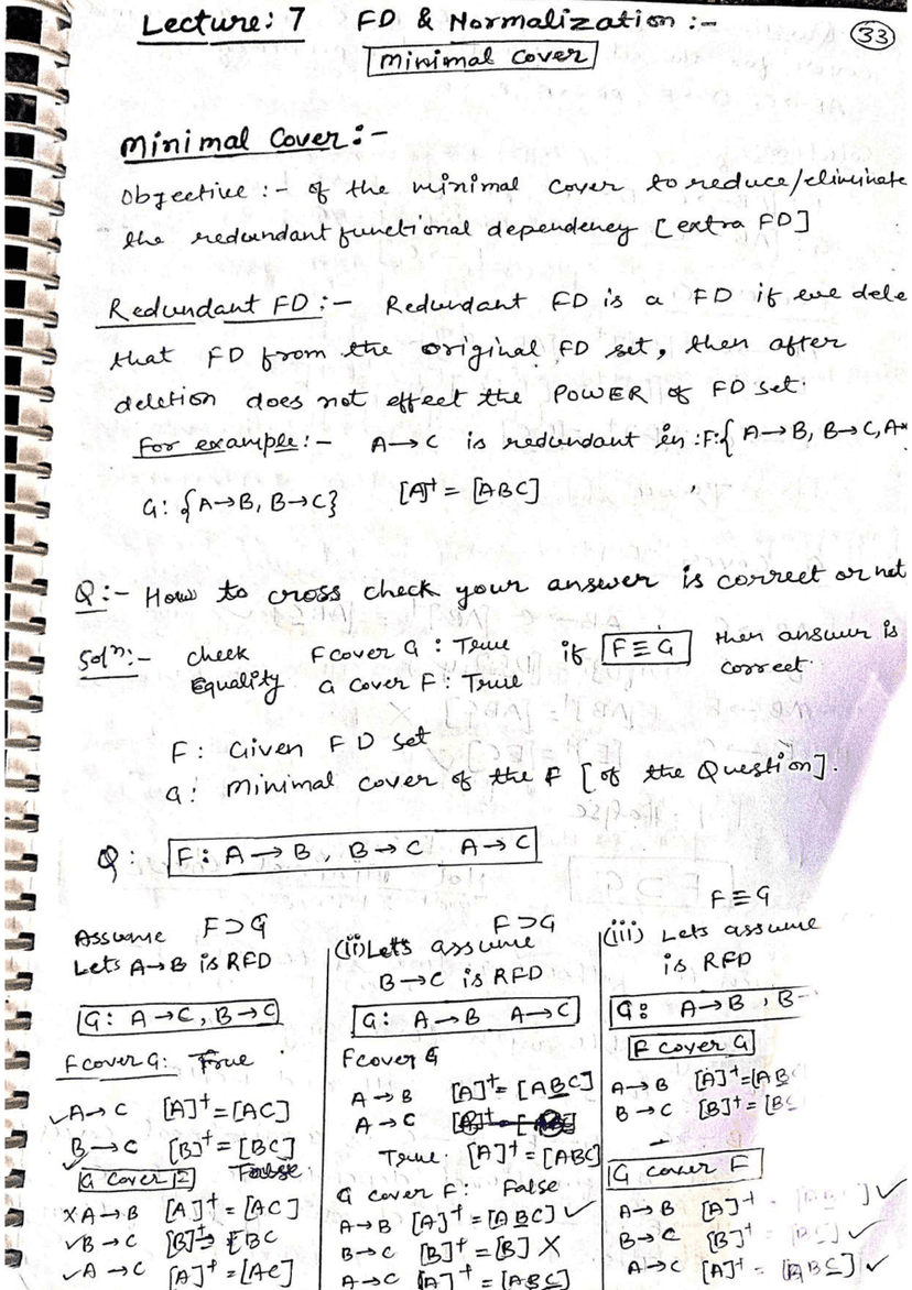 DBMS:- functional dependency and normalisation part1
