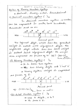 Unit 1: Fundamentals of Digital Electronics – Complete Notes PDF | B.Tech 3rd Sem