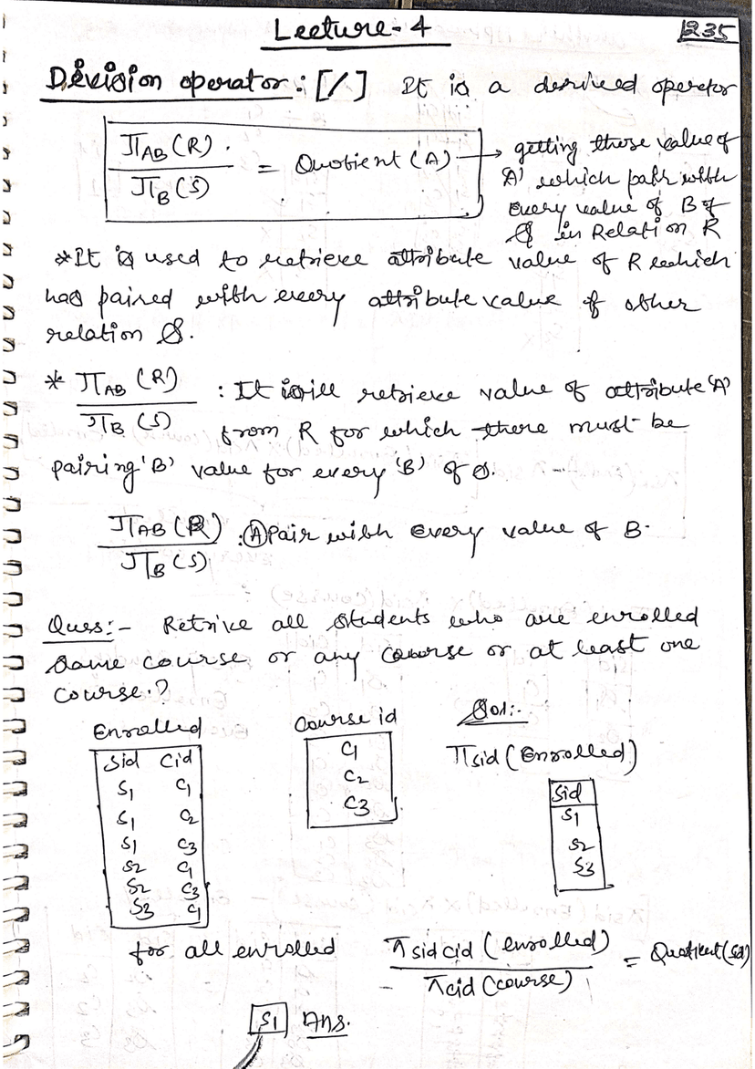 [DBMS]:Query language part 2