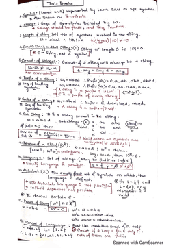 TOC and  CD Notes for GATE & Engineering Exams | AKTU, MJPRU, KNIT, LIT, RRSIMT