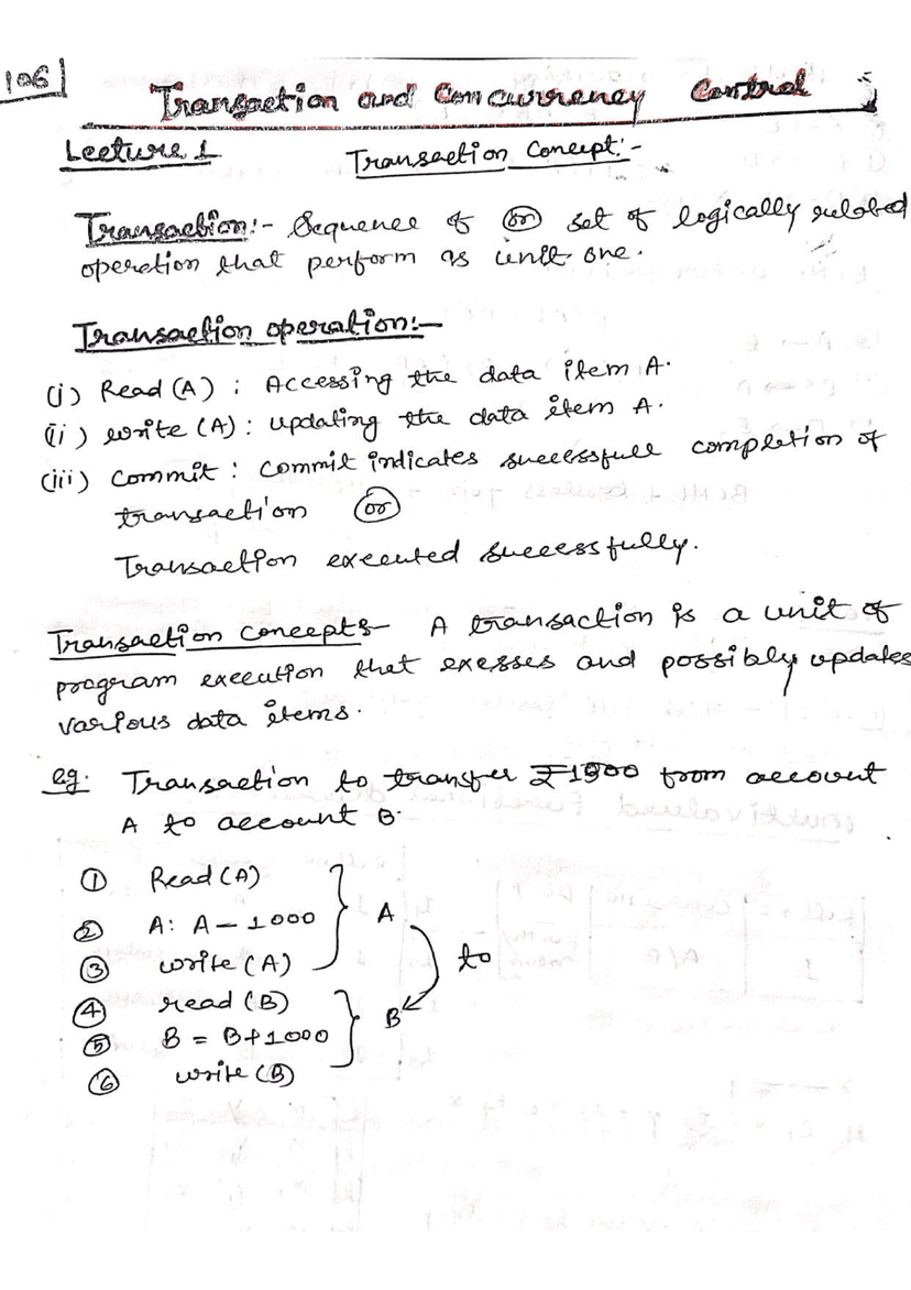 [DBMS] Transaction and Concurrency control part 1
