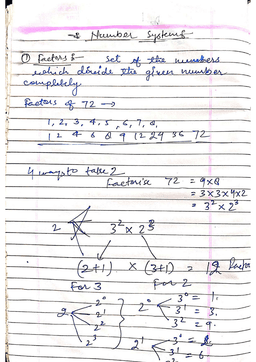 RRB GROUP D number system notes part 1