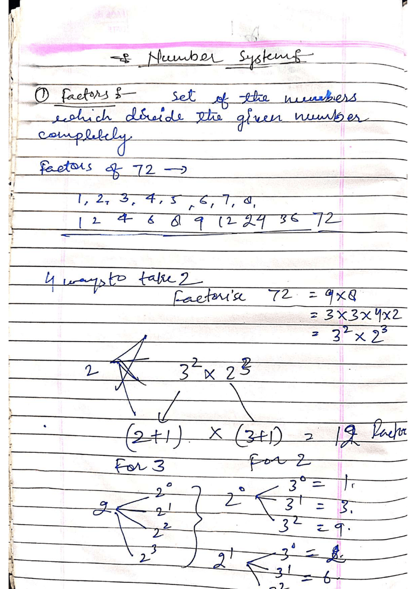 RRB GROUP D number system notes part 1