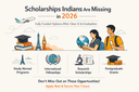 Scholarships Indians Are Missing in 2026: Fully Funded Options After Class 12 & Graduation