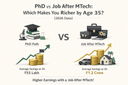 PhD vs Job After MTech: Which Makes You Richer by Age 35? (2026 Data)